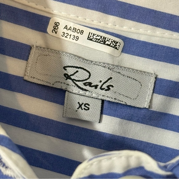 RAILS Shivonne Riveria Striped Dress Women’s Sz XS Nautical Resortwear Vacation - Picture 4 of 7